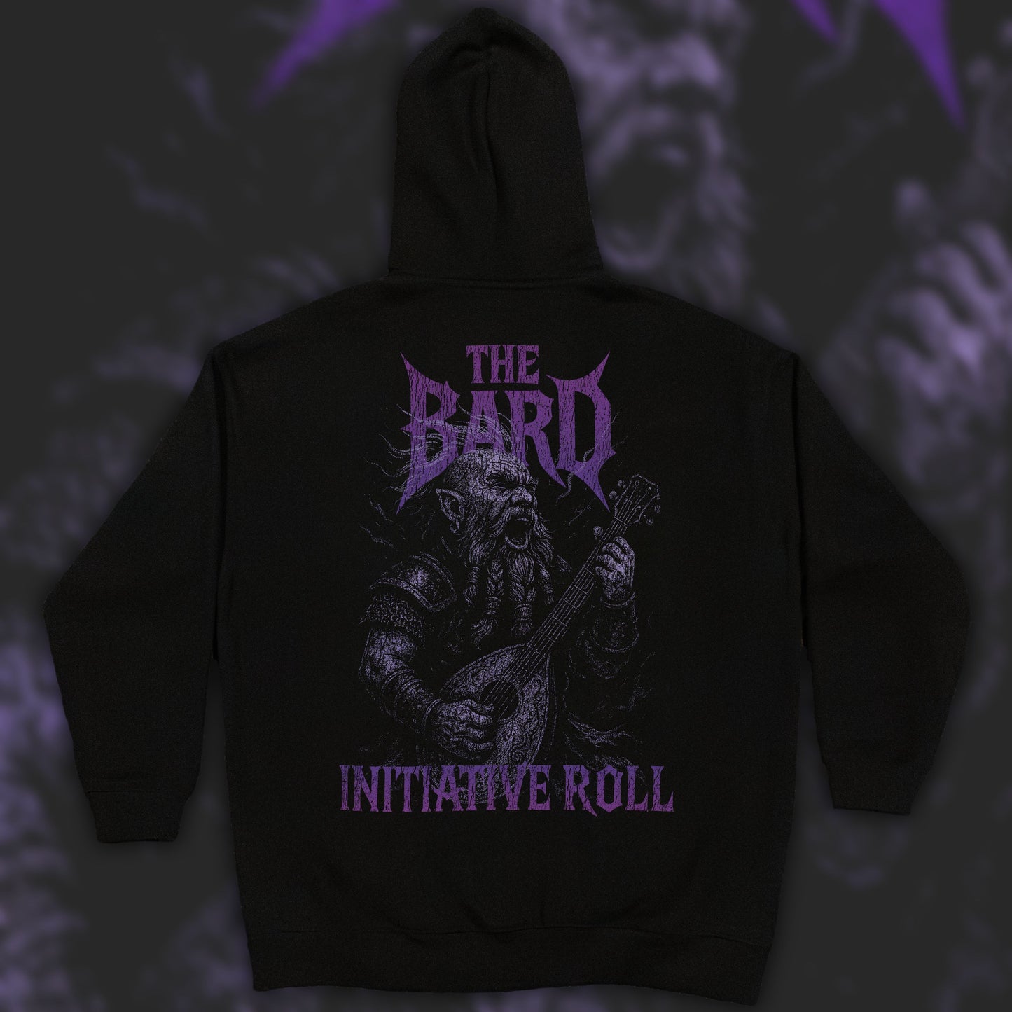 Bard (Dwarf) | Fleeced Oversized Hoodie