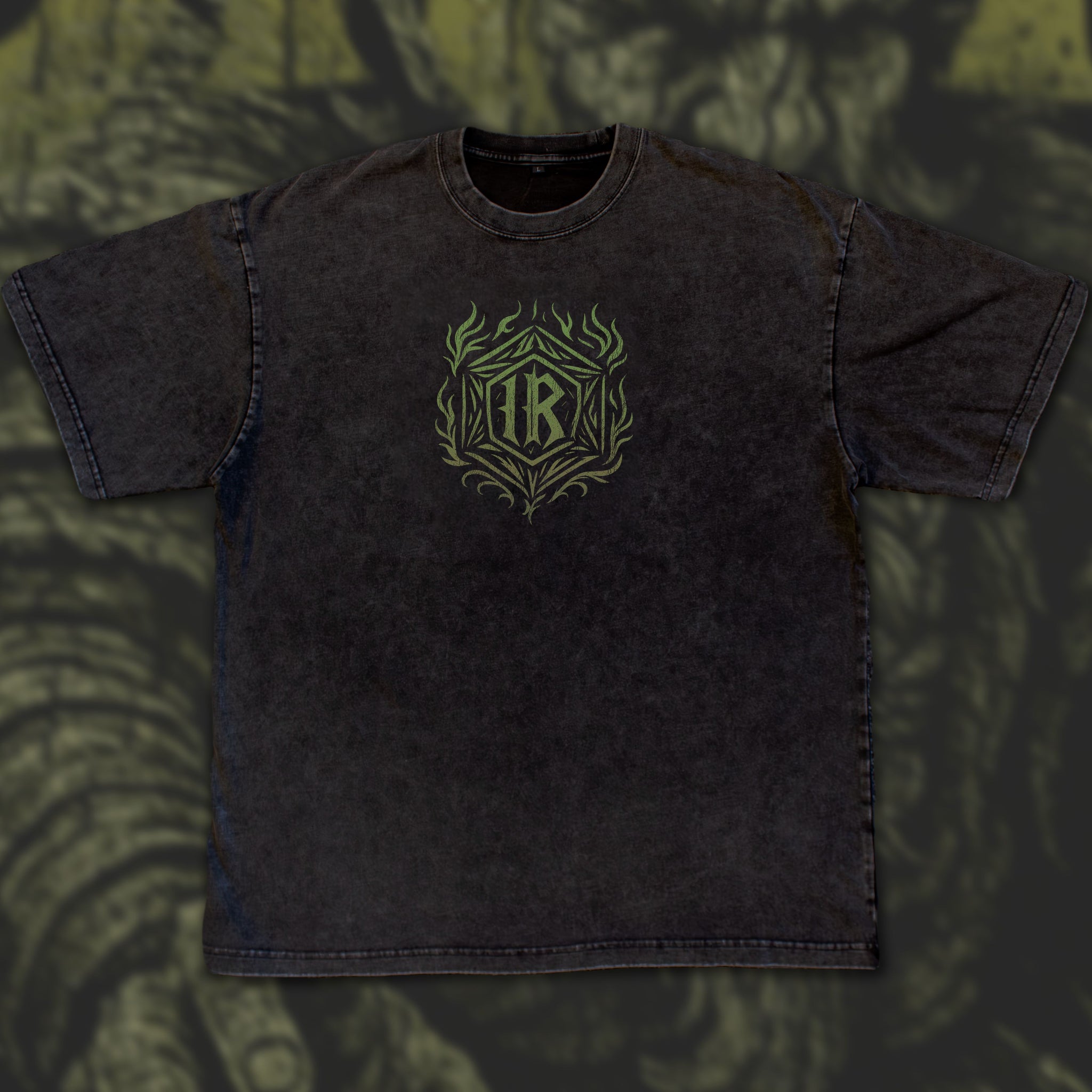 Druid (Dwarf) | Acid Wash Vintage Tee