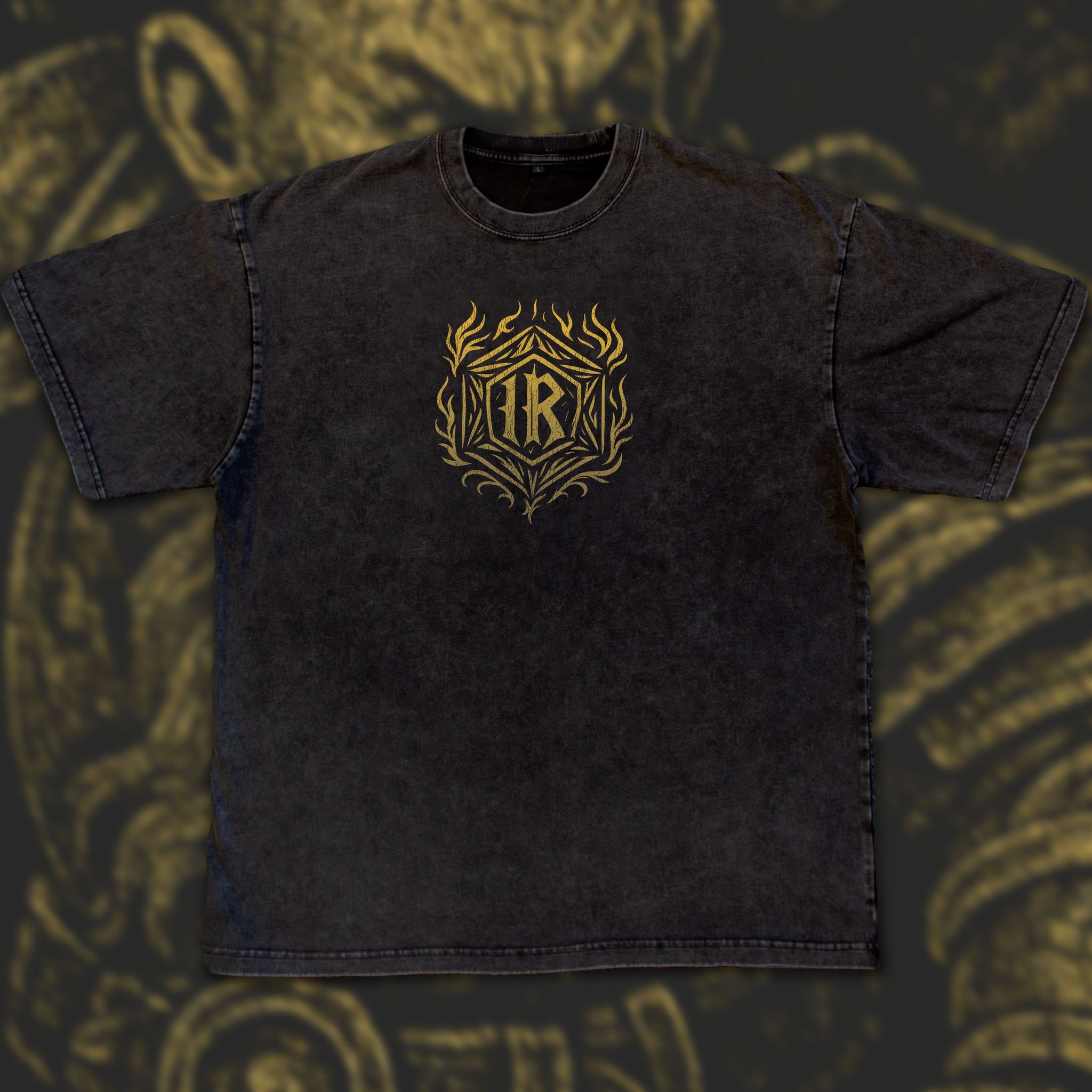 Paladin (Dwarf) | Acid Wash Vintage Tee