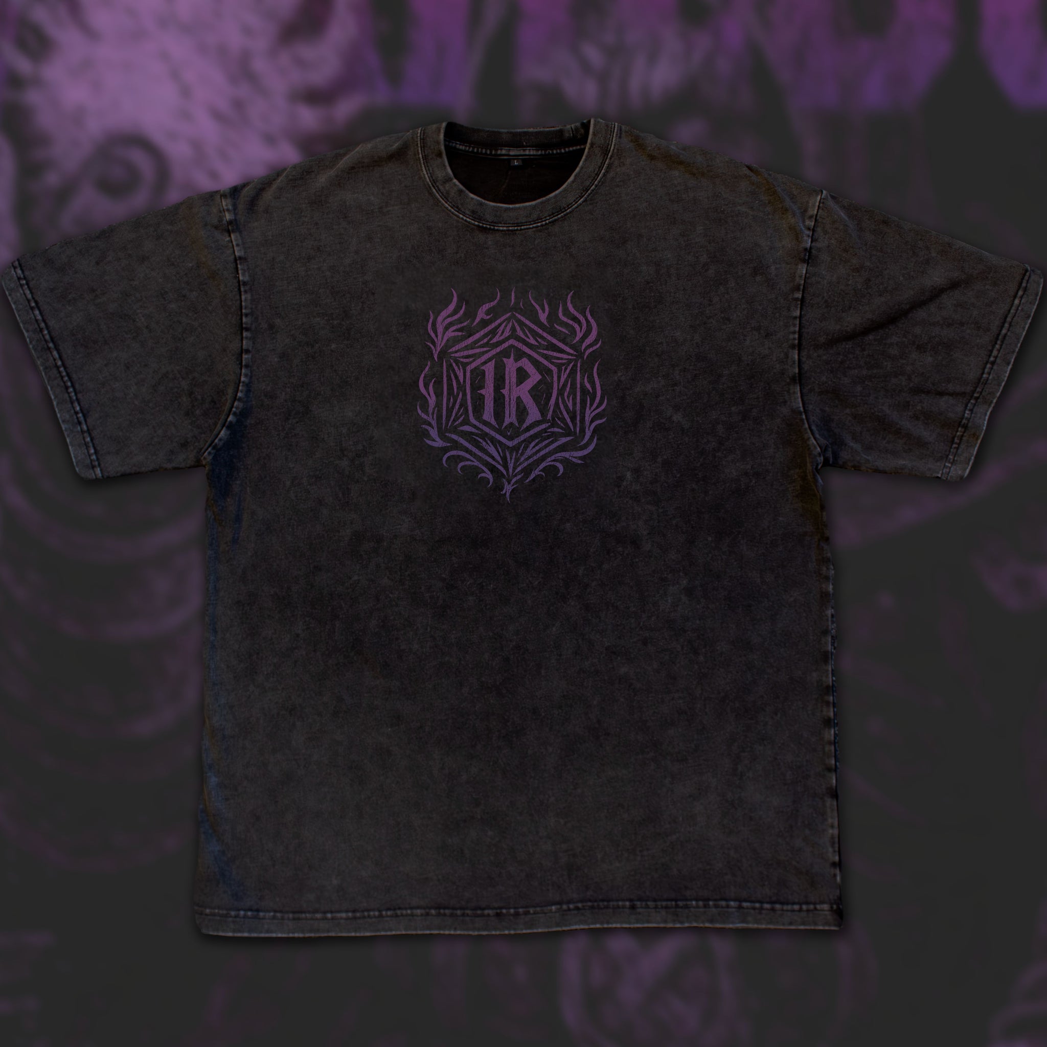 Warlock (Dwarf) | Acid Wash Vintage Tee