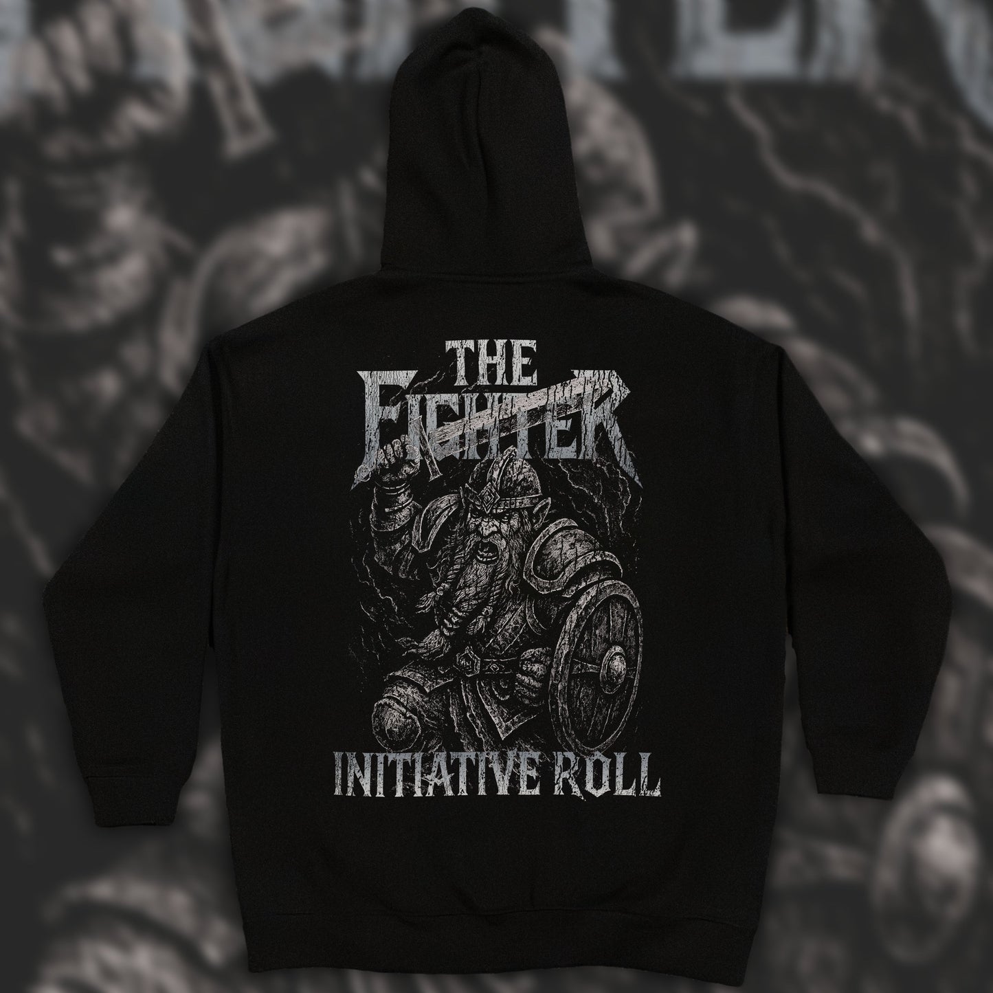 Fighter (Dwarf) | Fleeced Oversized Hoodie