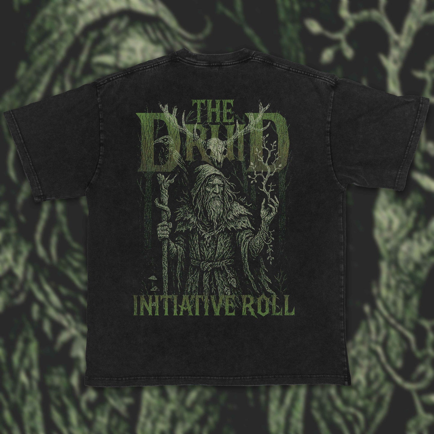 Druid (Human) | Acid Wash Vintage Tee