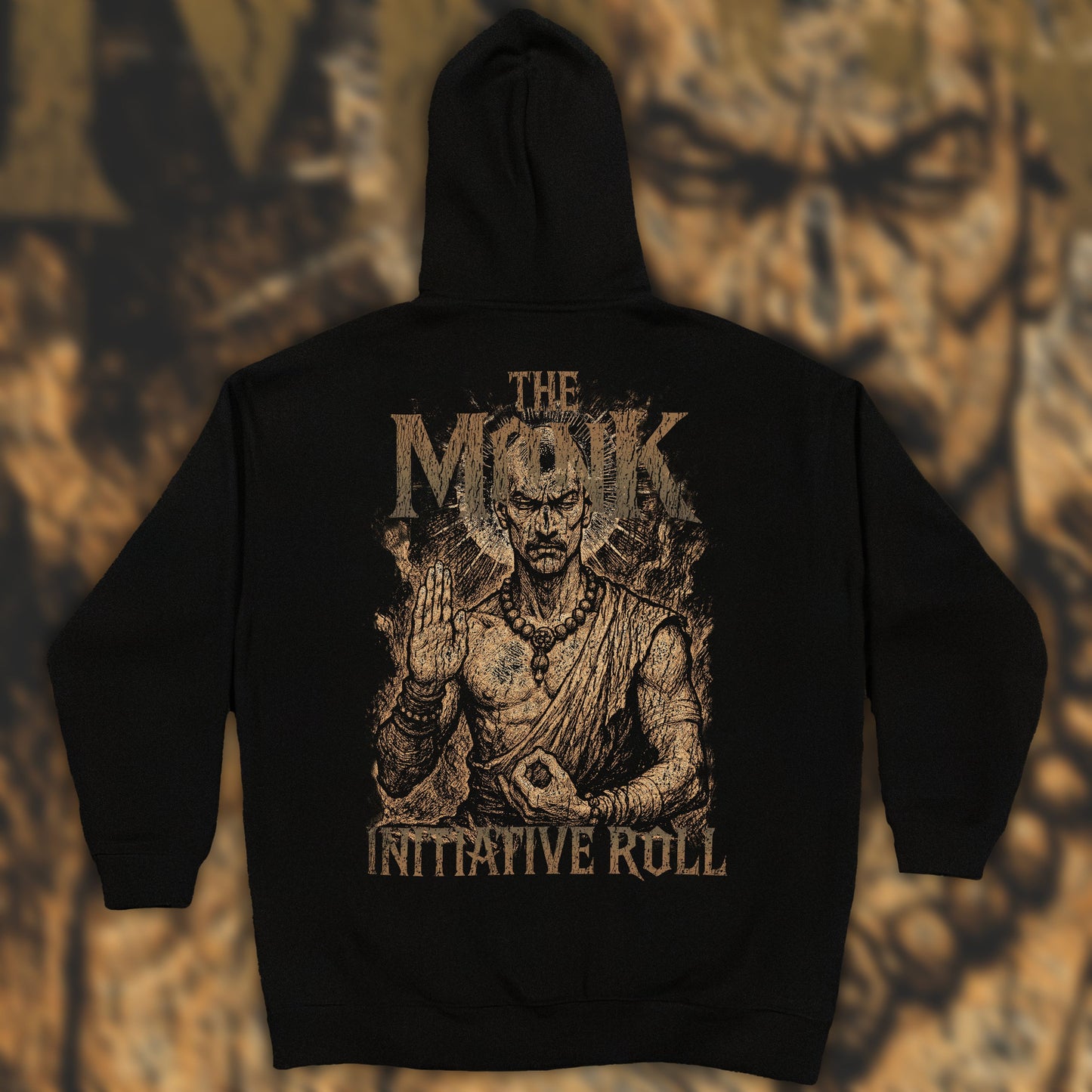 Monk (Human) | Fleeced Oversized Hoodie