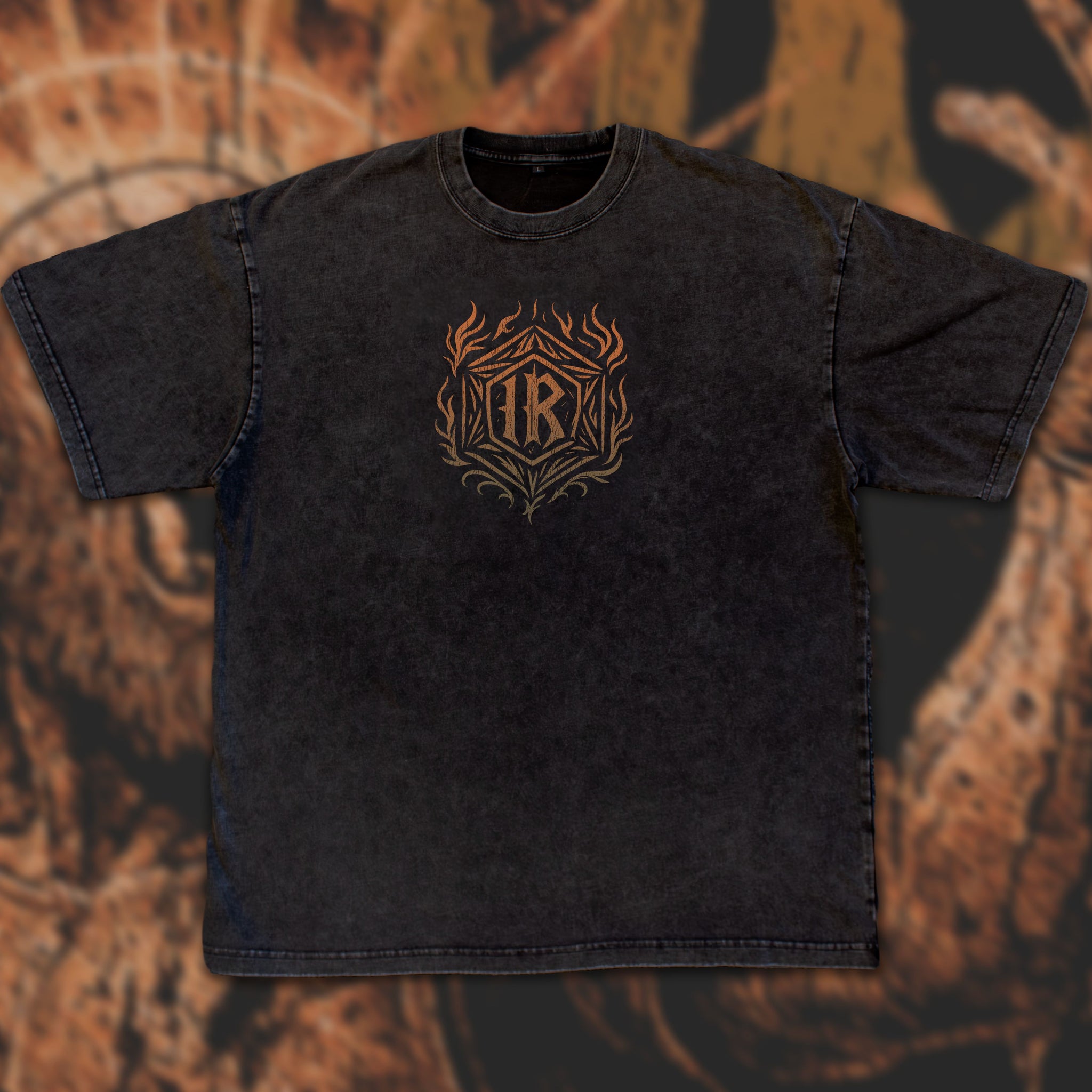 Cleric (Orc) | Acid Wash Vintage Tee