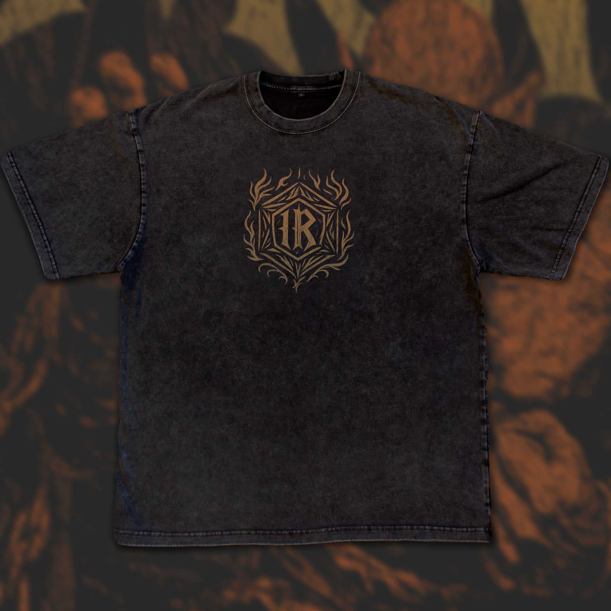 Monk (Orc) | Acid Wash Vintage Tee