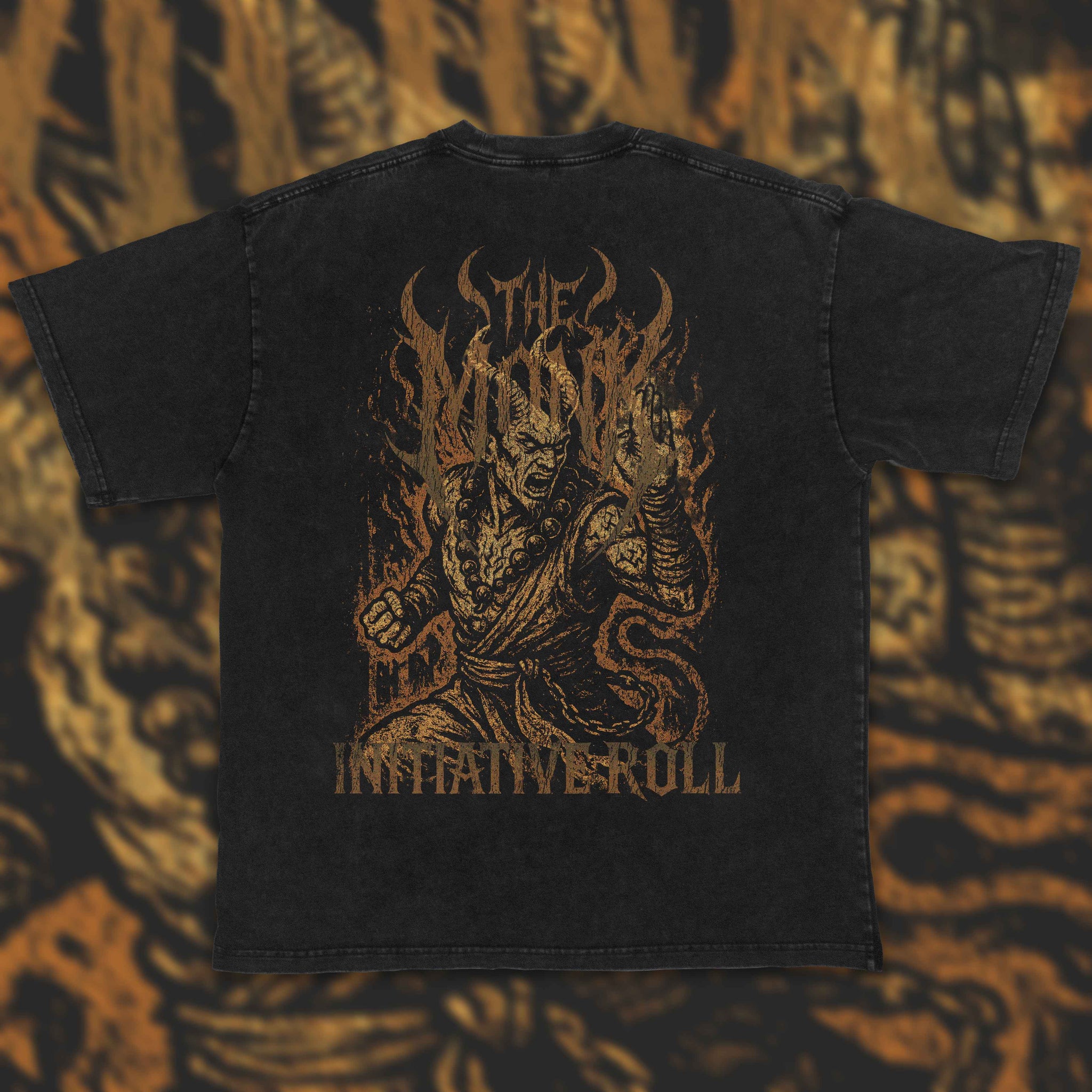 Monk (Devilkin) | Acid Wash Vintage Tee