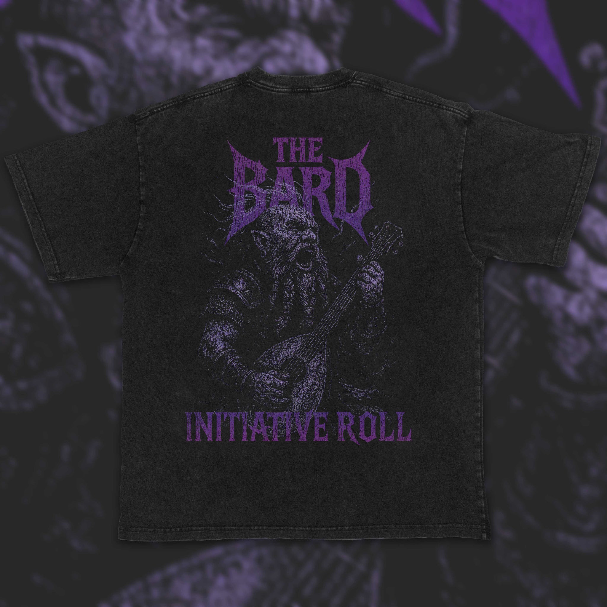 Bard (Dwarf) | Acid Wash Vintage Tee