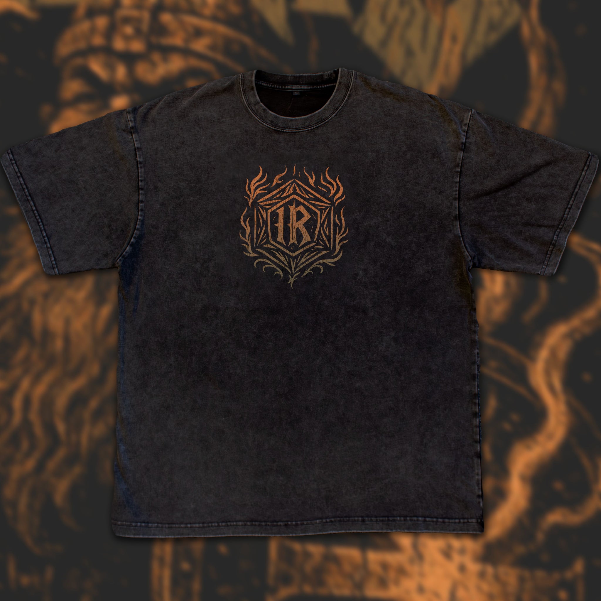 Cleric (Dwarf) | Acid Wash Vintage Tee