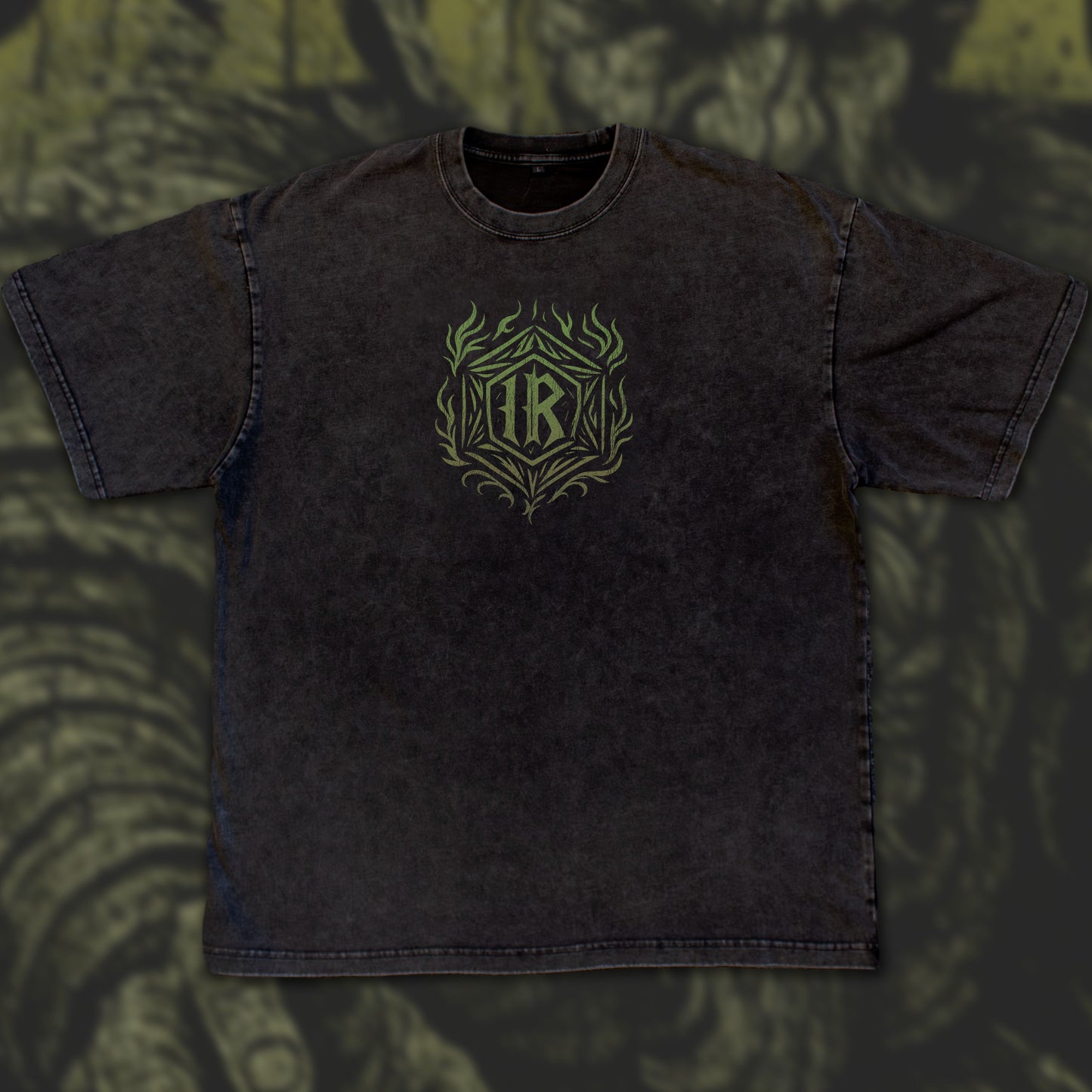 Druid (Dwarf) | Acid Wash Vintage Tee