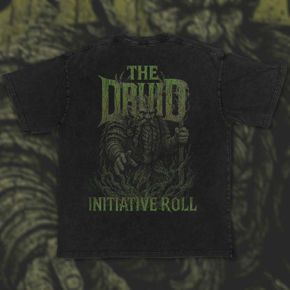Druid (Dwarf) | Acid Wash Vintage Tee