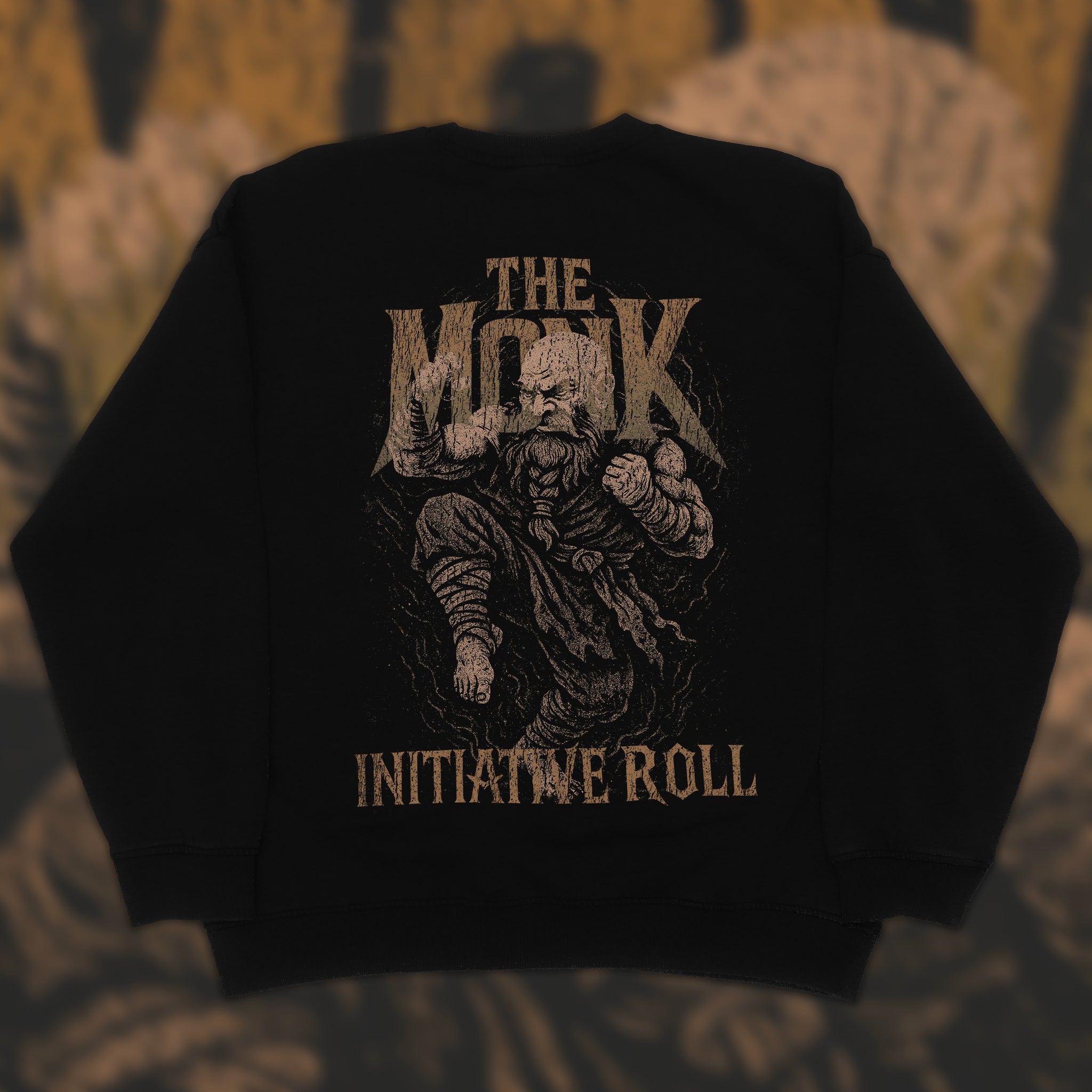 Monk (Dwarf) | Fleeced Sweatshirt