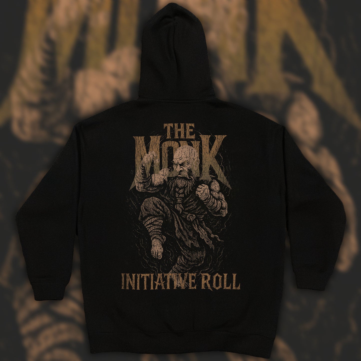 Monk (Dwarf) | Fleeced Oversized Hoodie