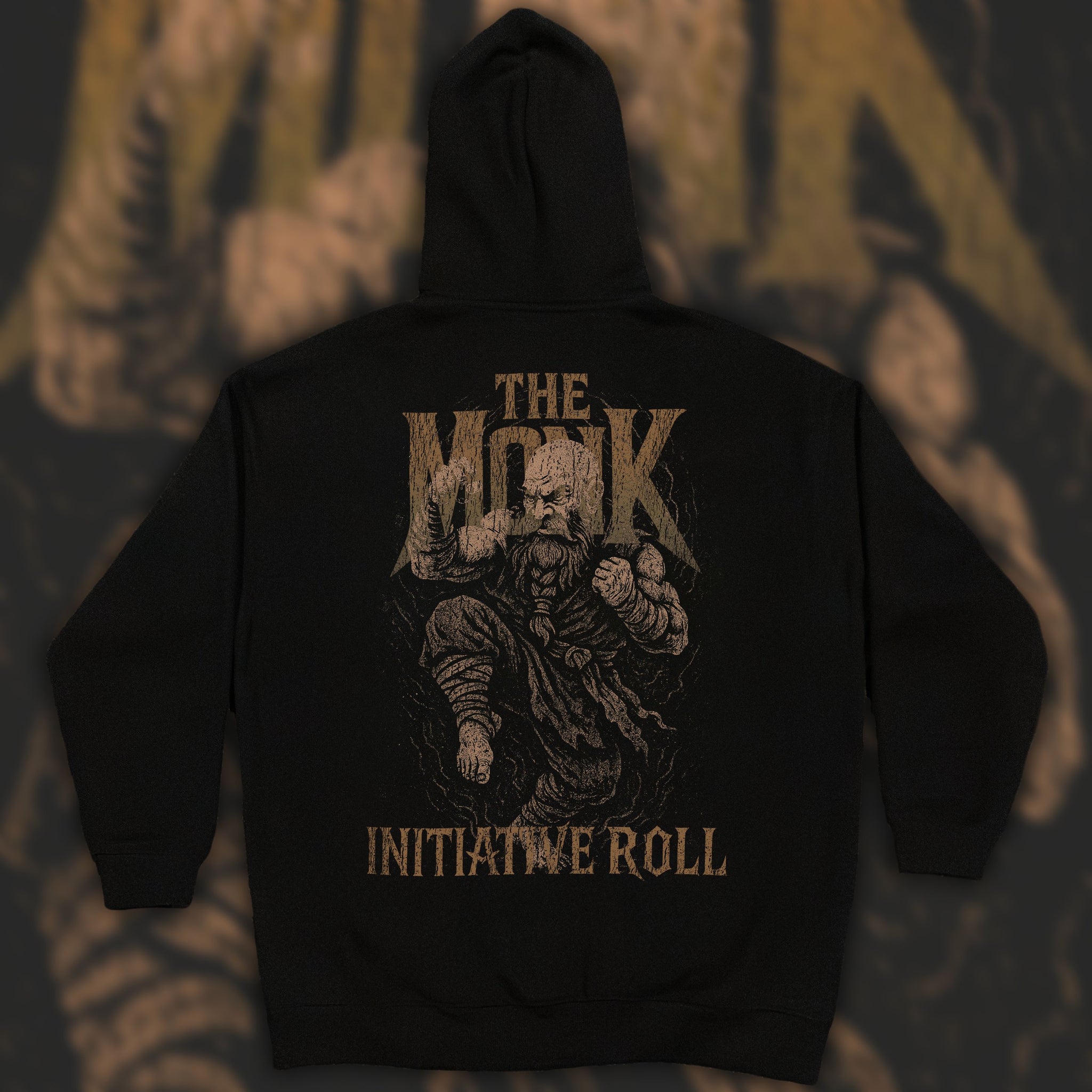 Monk (Dwarf) | Fleeced Oversized Hoodie