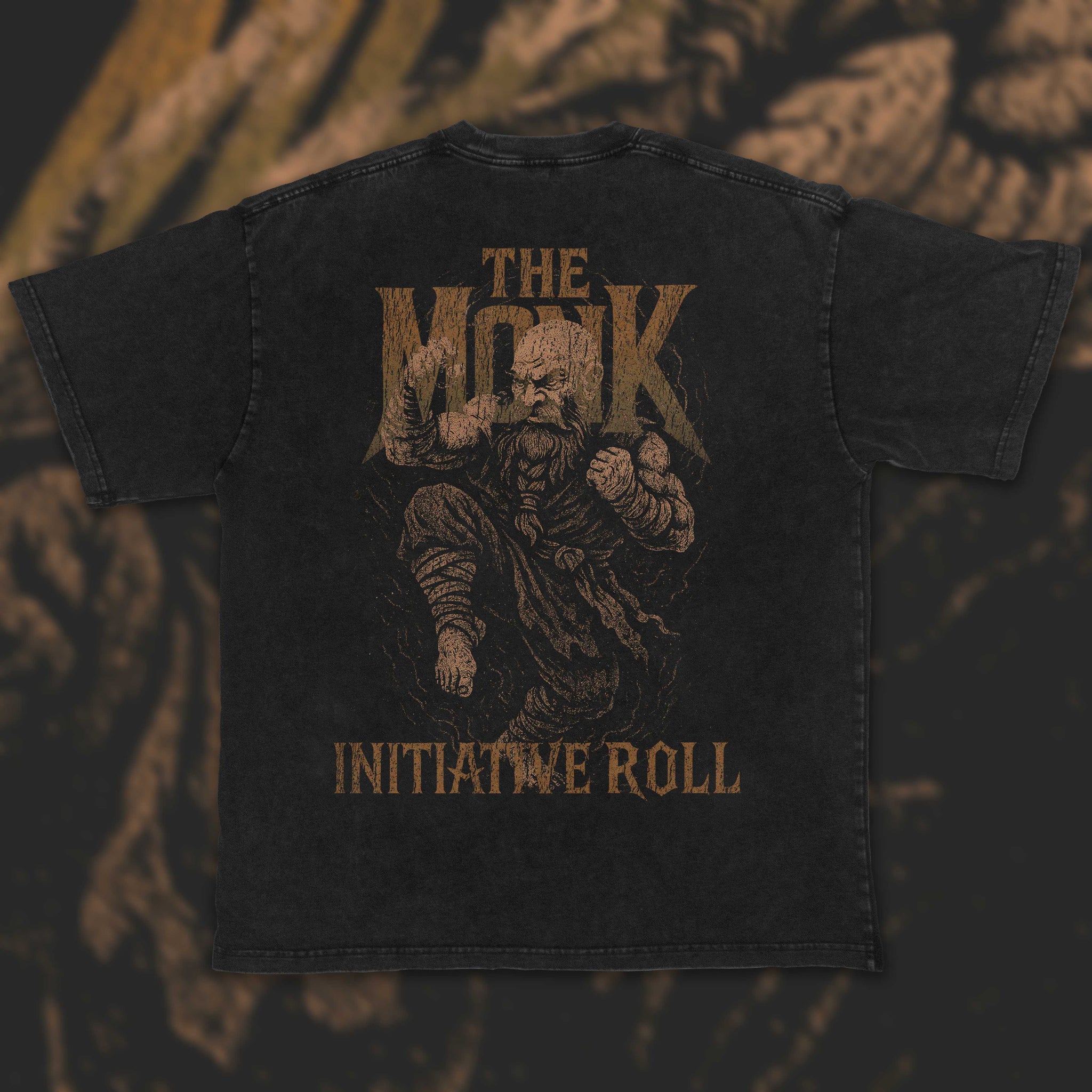 Monk (Dwarf) | Acid Wash Vintage Tee