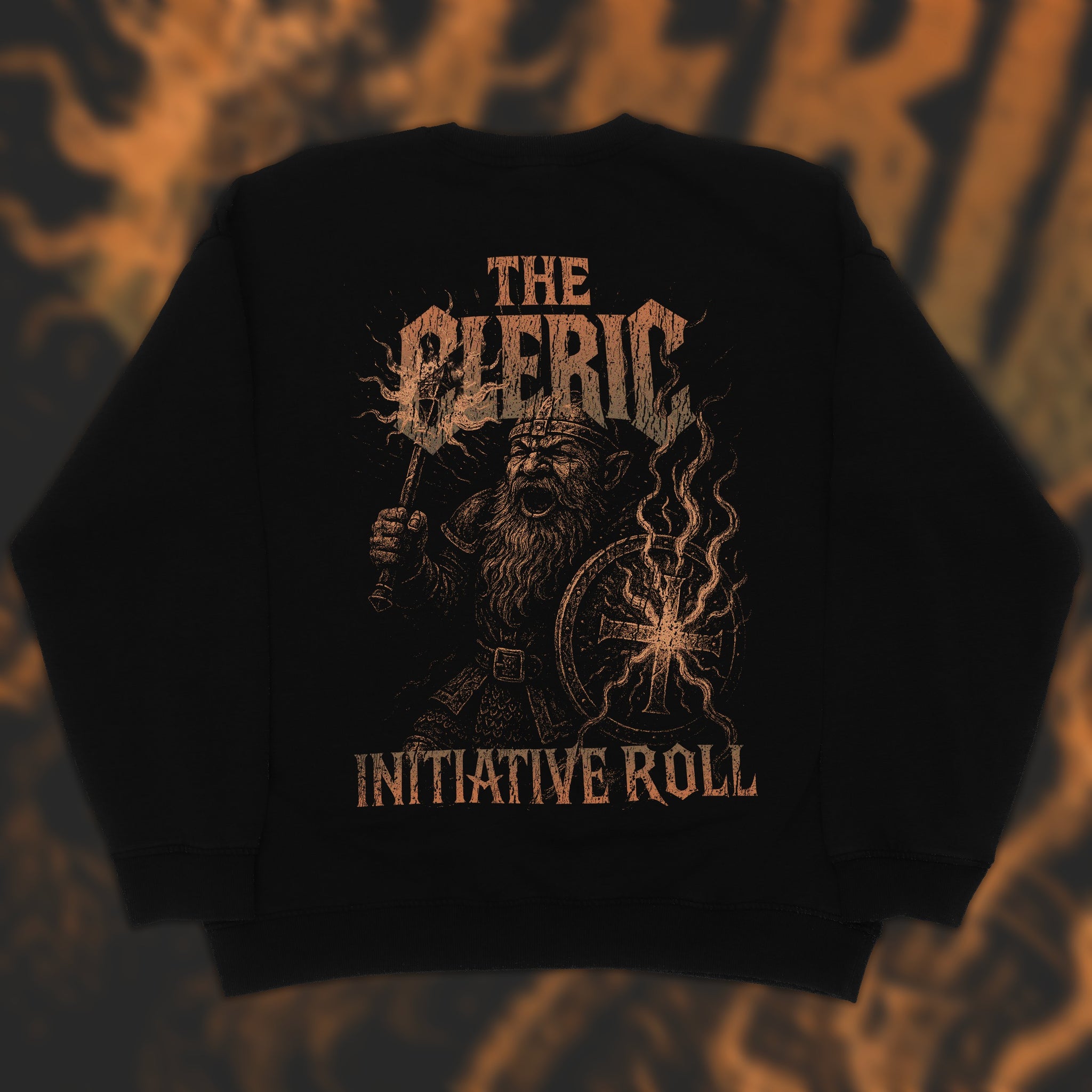 Cleric (Dwarf) | Fleeced Sweatshirt