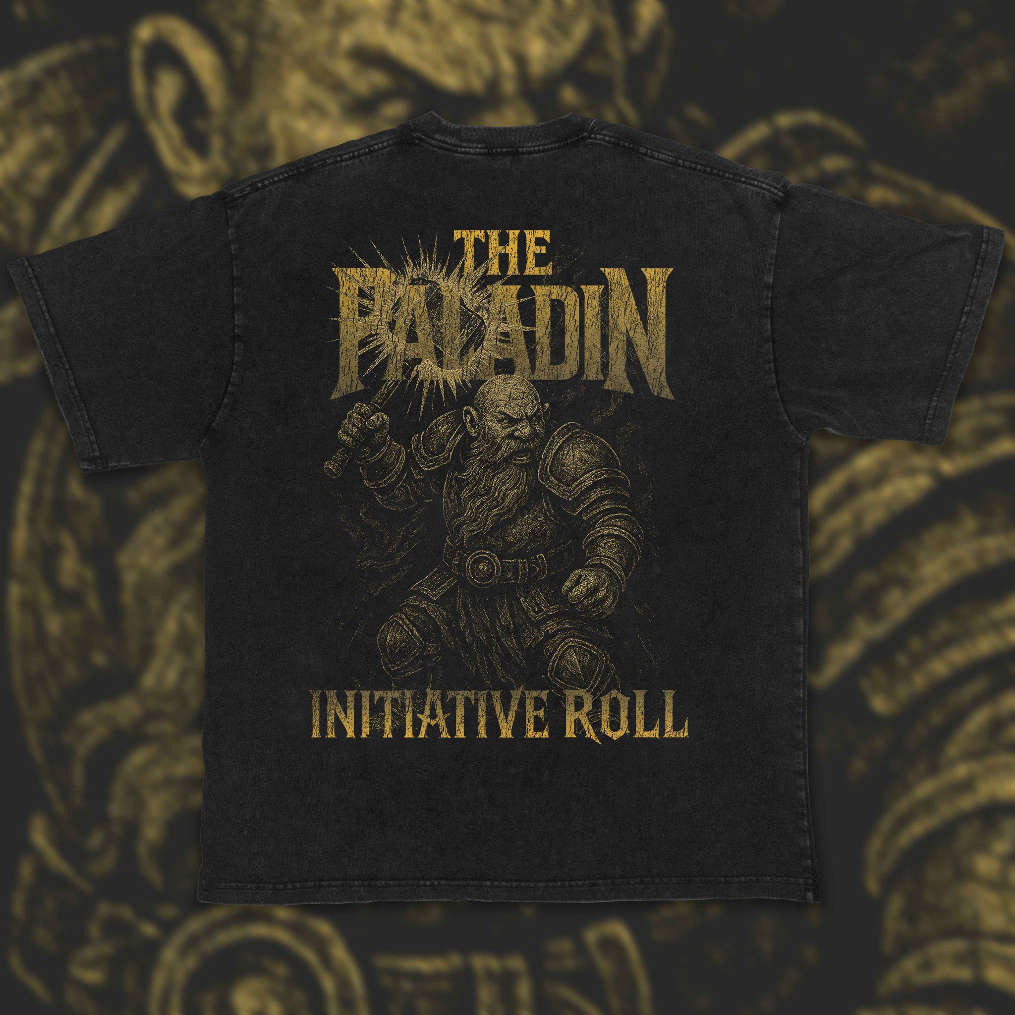 Paladin (Dwarf) | Acid Wash Vintage Tee