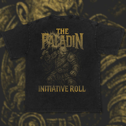 Paladin (Dwarf) | Acid Wash Vintage Tee