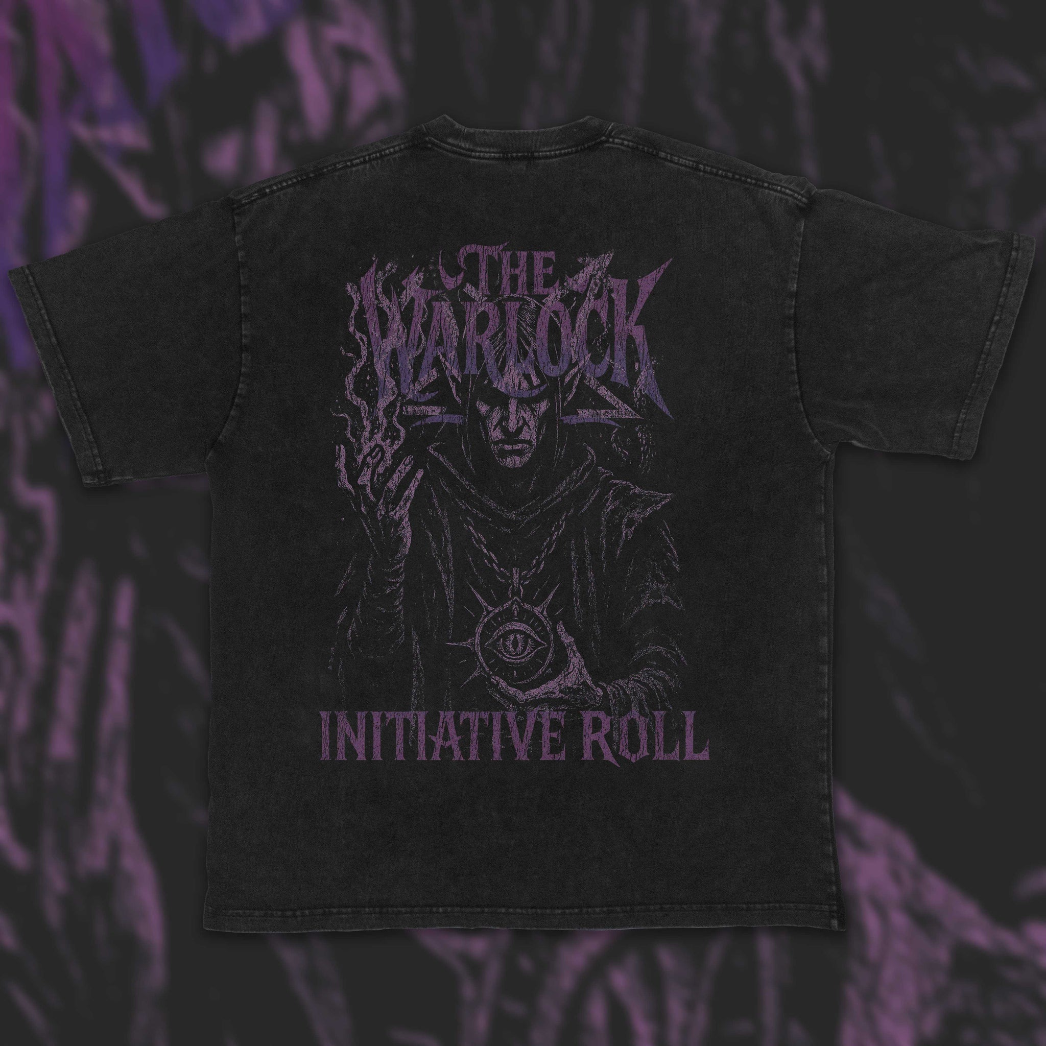 Warlock (Elf) | Acid Wash Vintage Tee