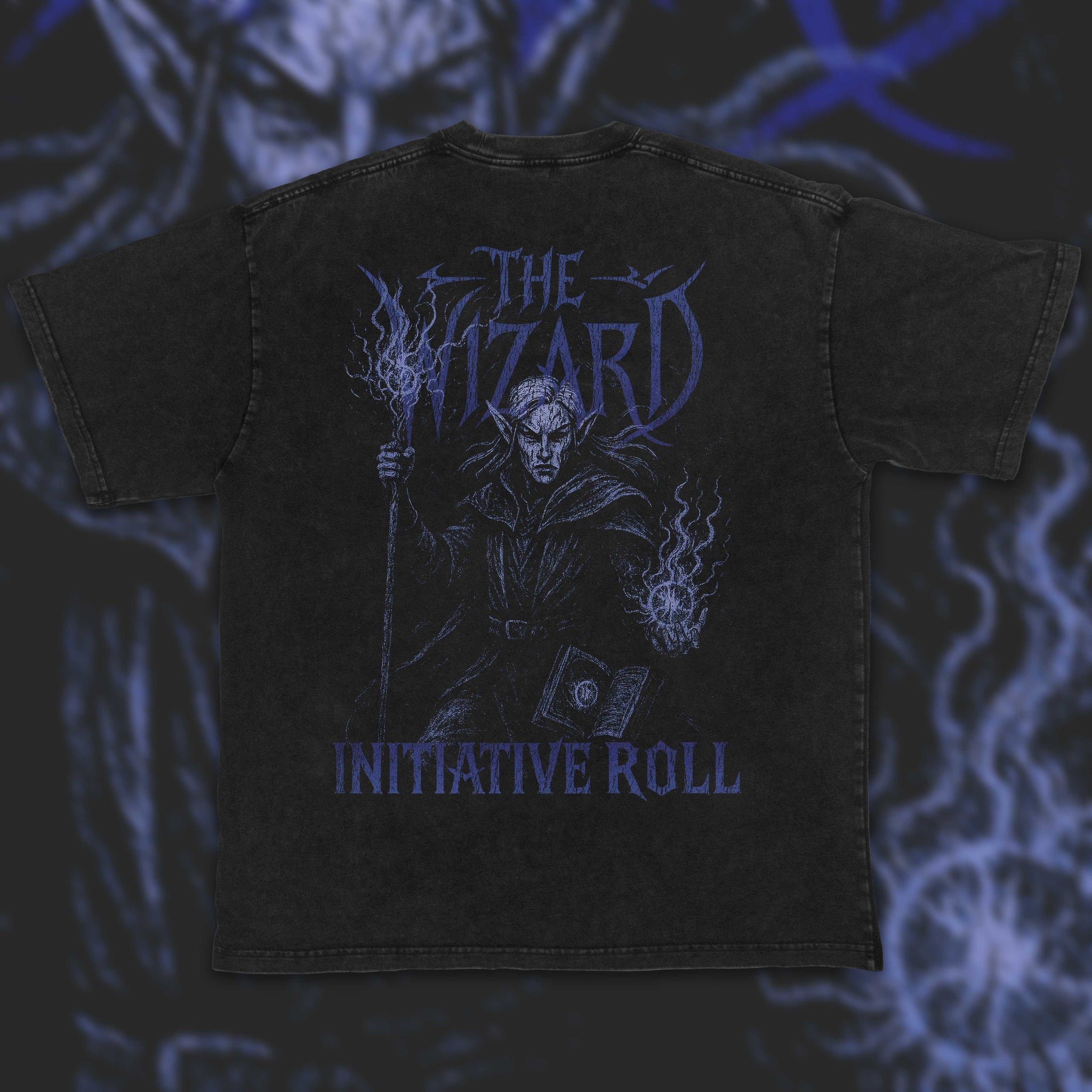 Wizard (Elf) | Acid Wash Vintage Tee
