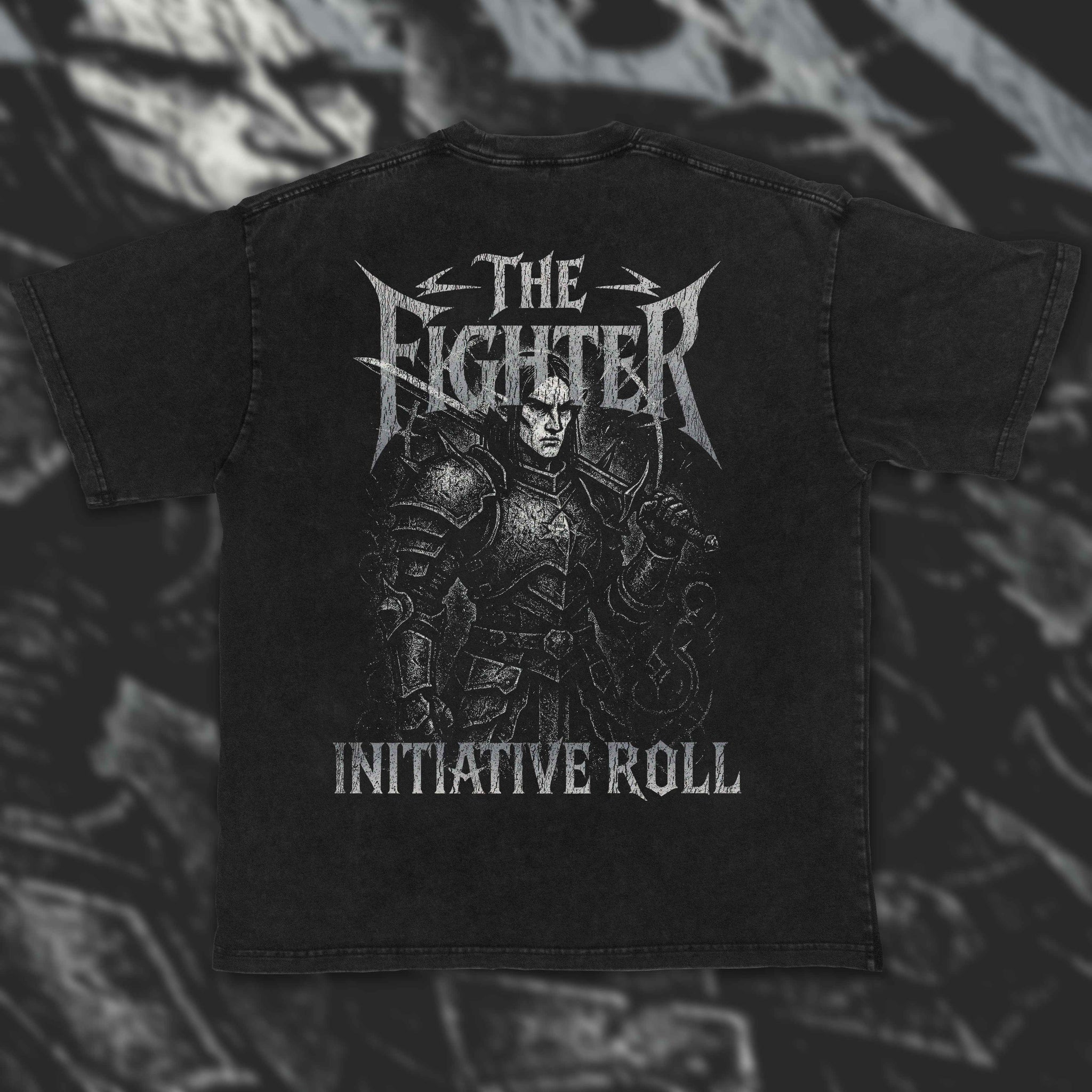 Fighter (Elf) | Acid Wash Vintage Tee