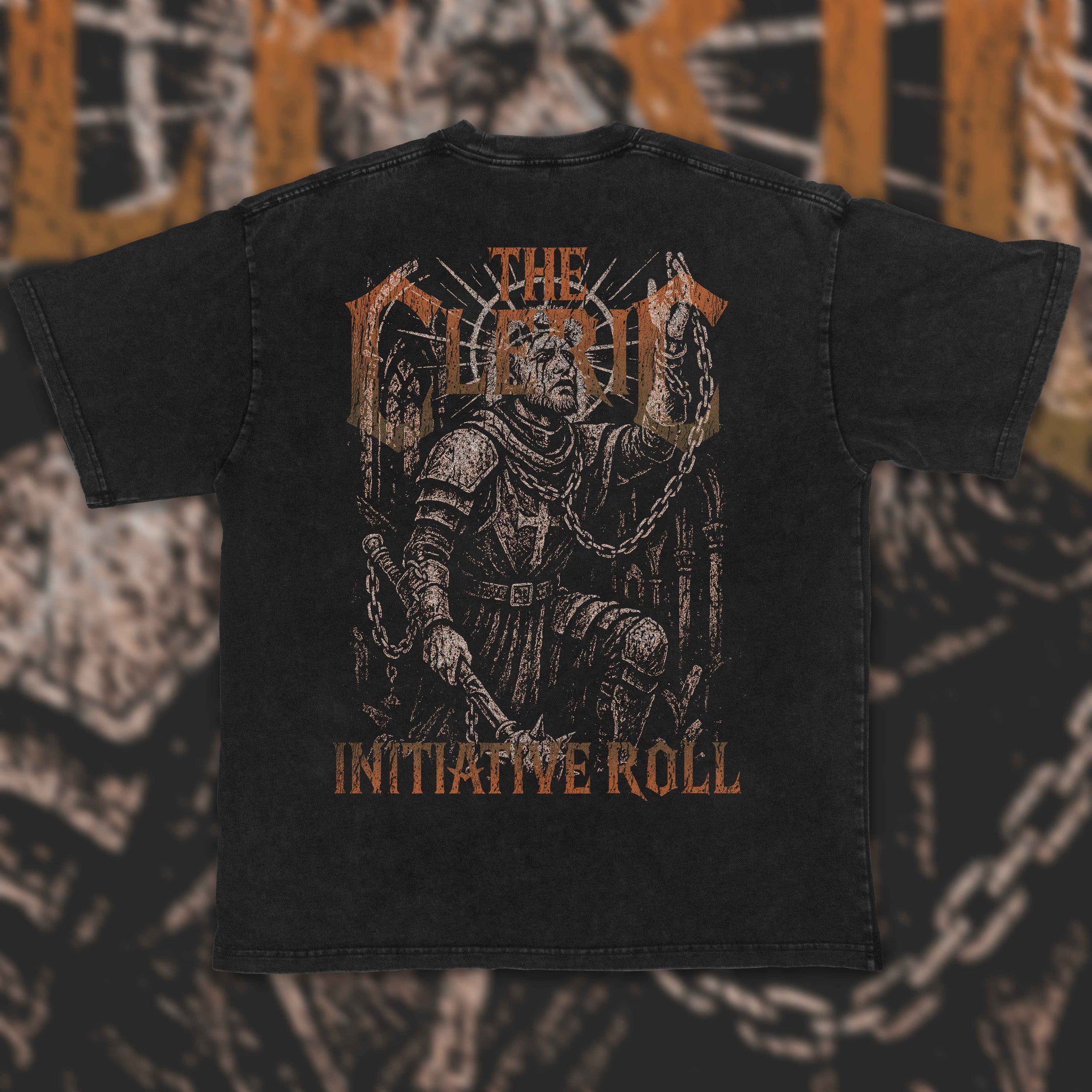 Cleric (Human) | Acid Wash Vintage Tee