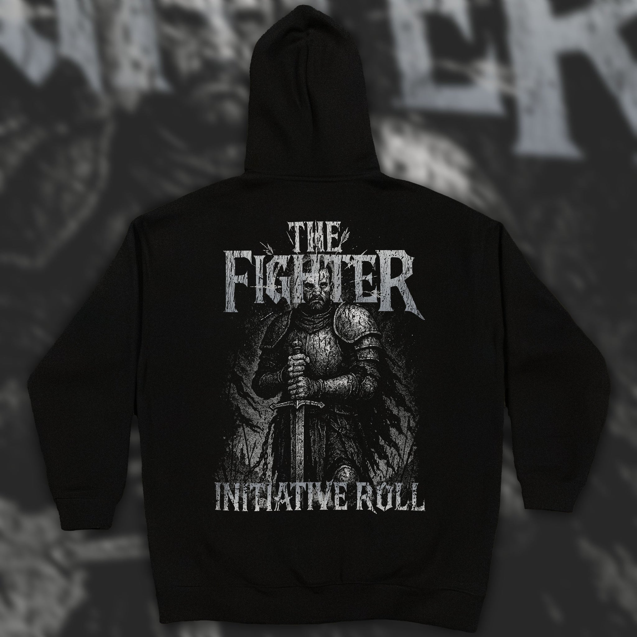 Fighter (Human) | Fleeced Oversized Hoodie