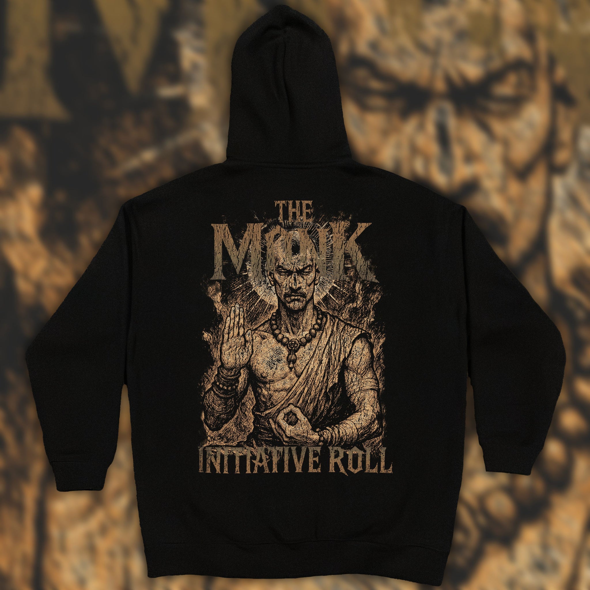 Monk (Human) | Fleeced Oversized Hoodie