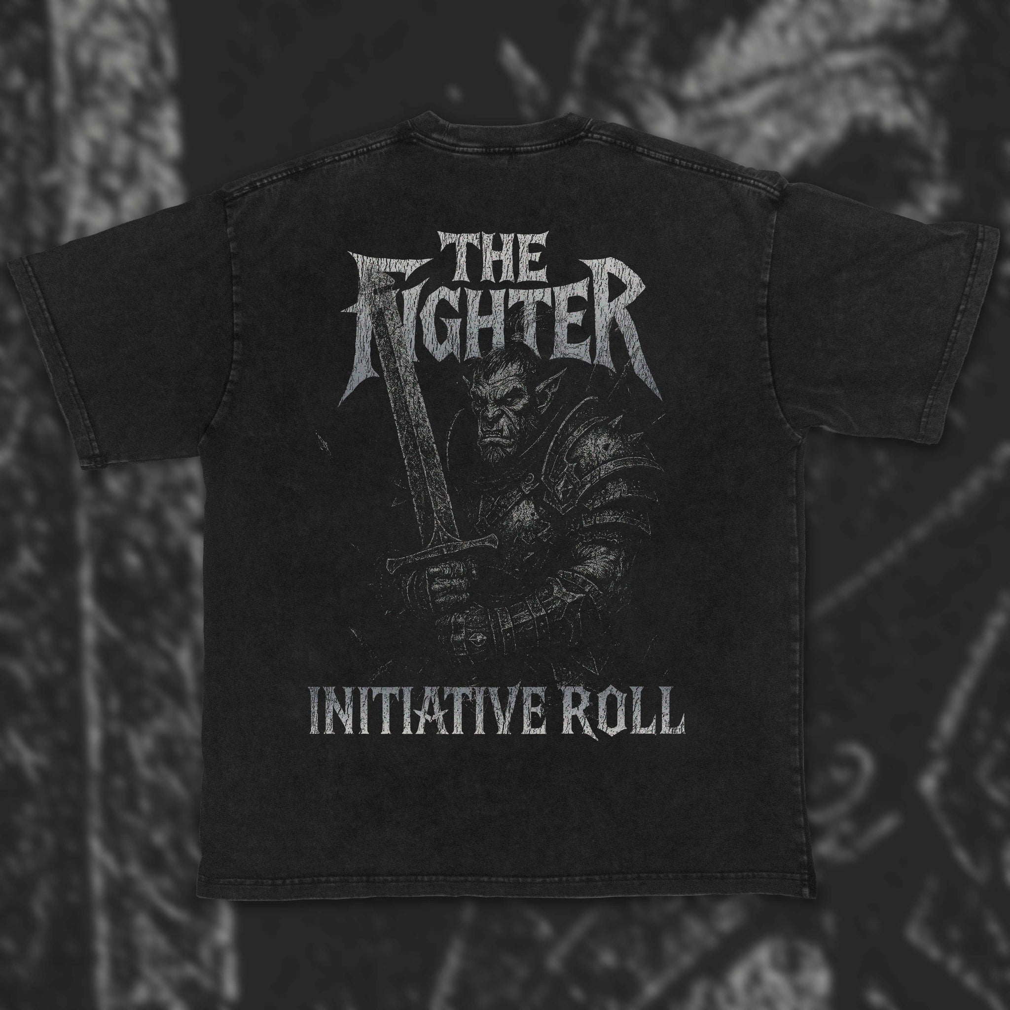 Fighter (Orc) | Acid Wash Vintage Tee