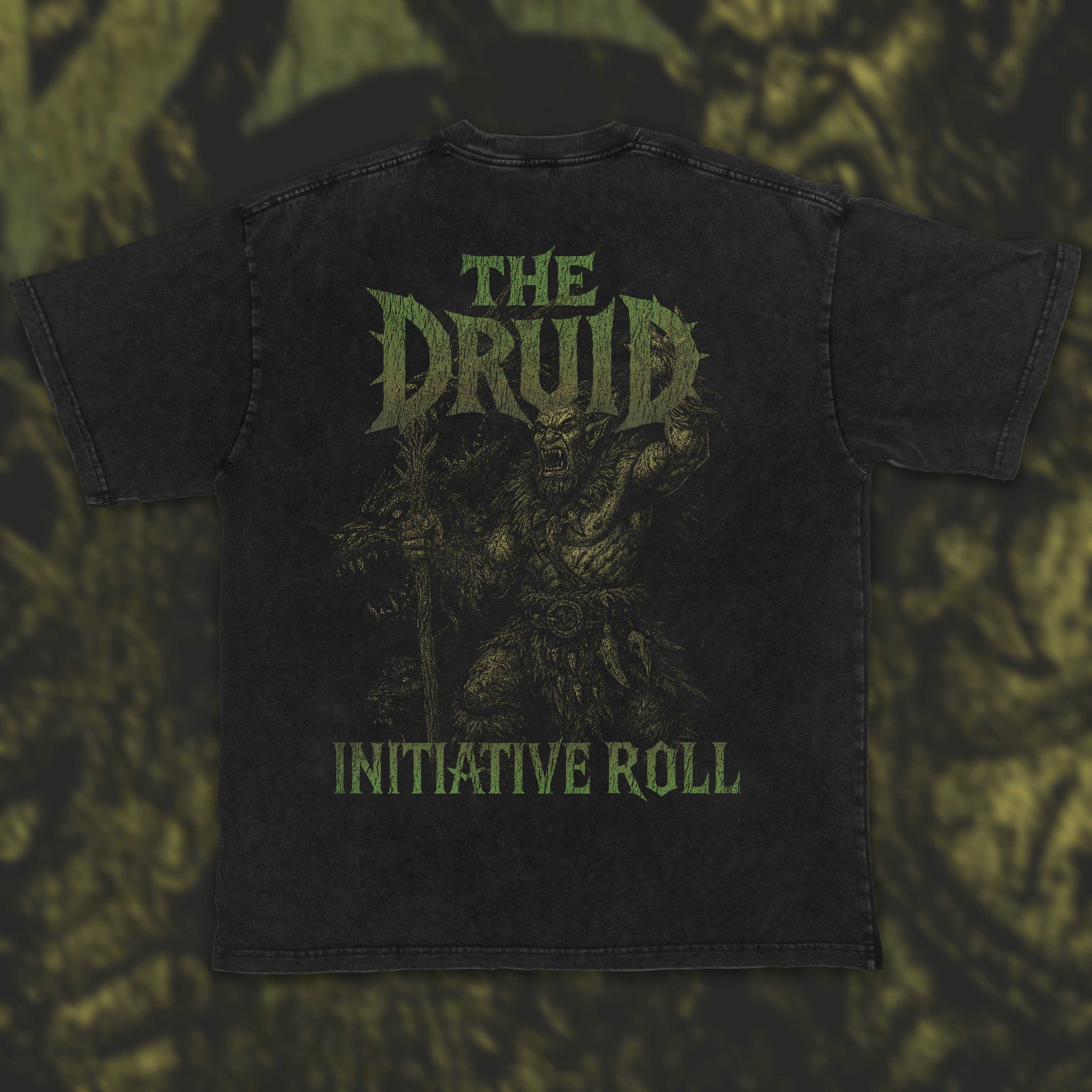 Druid (Orc) | Acid Wash Vintage Tee