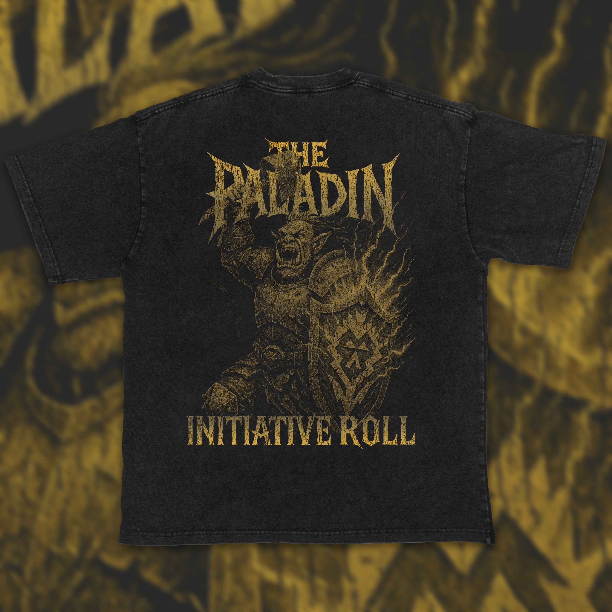 Paladin (Orc) | Acid Wash Vintage Tee