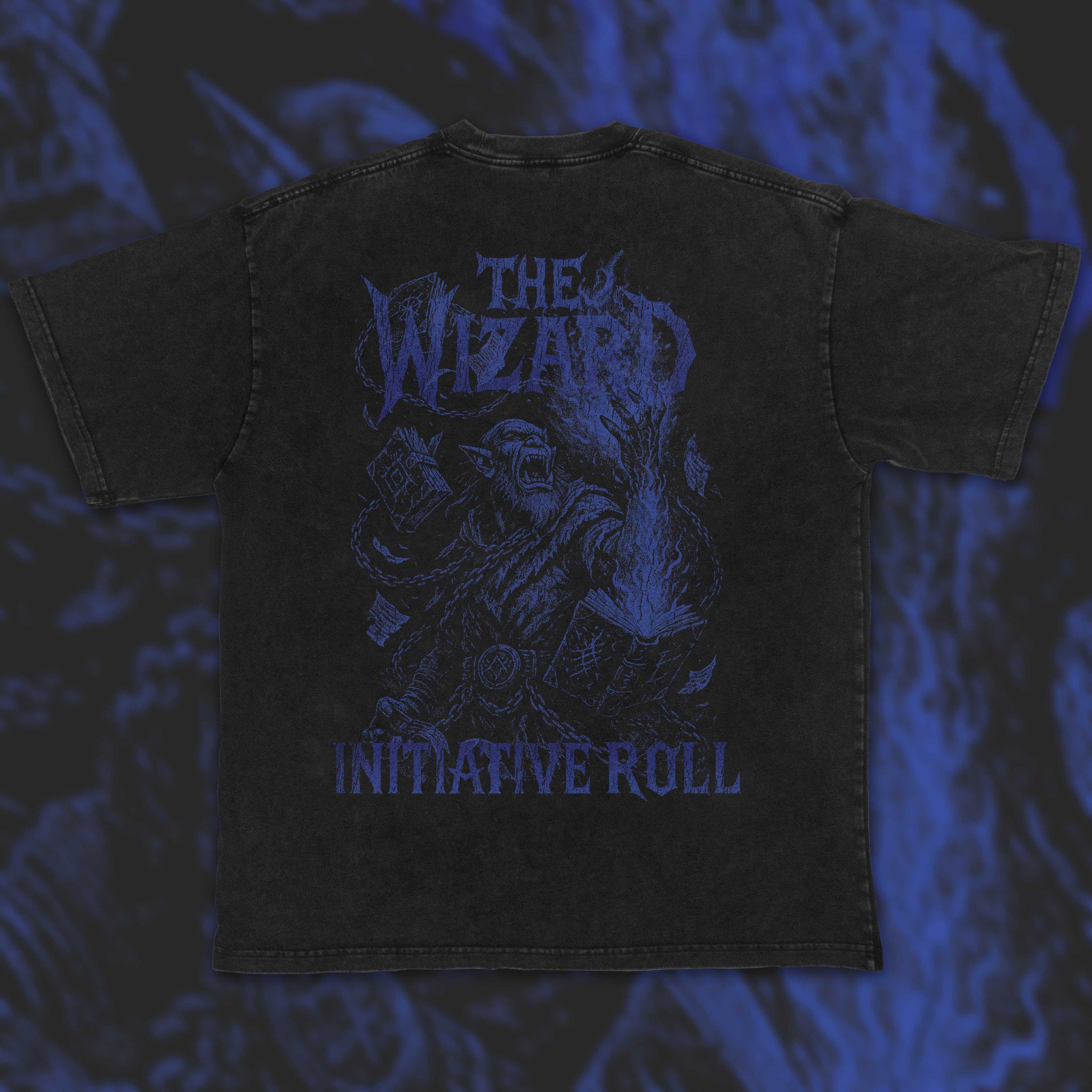 Wizard (Orc) | Acid Wash Vintage Tee