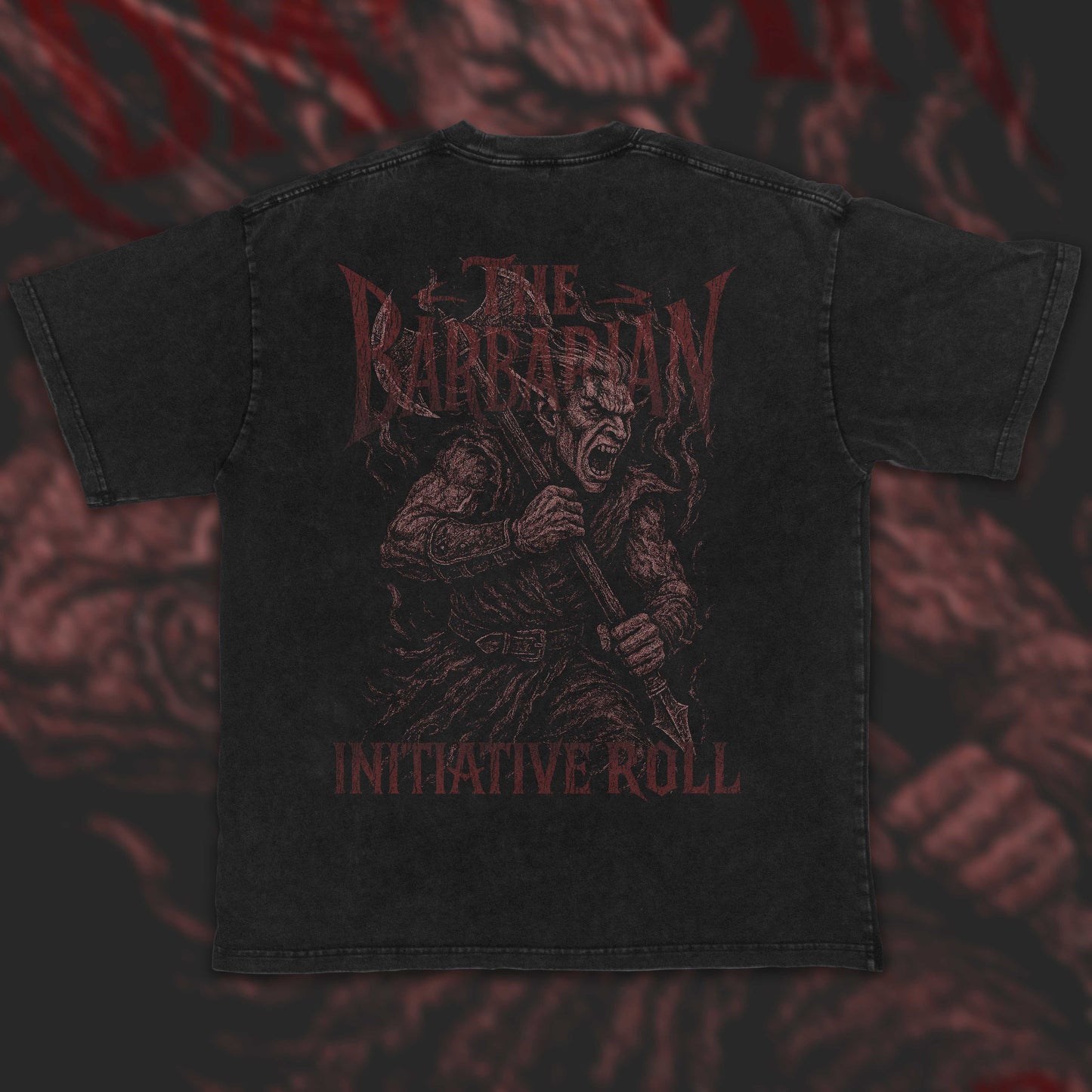 Barbarian (Elf) | Acid Wash Vintage Tee