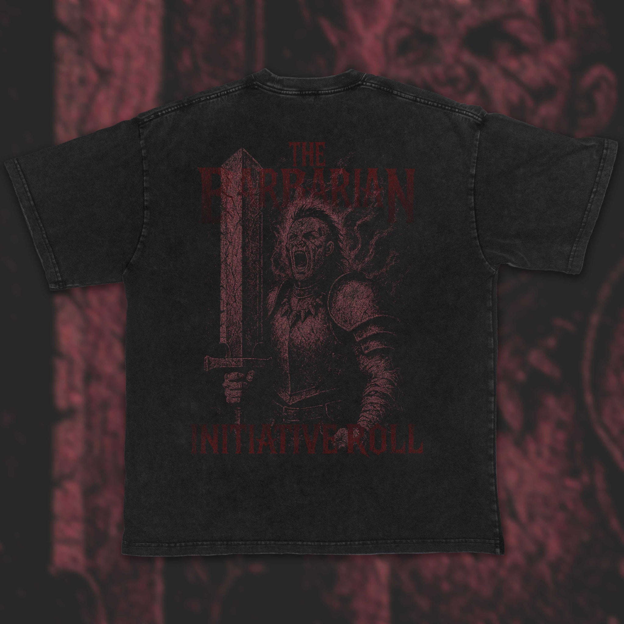 Barbarian (Human) | Acid Wash Vintage Tee
