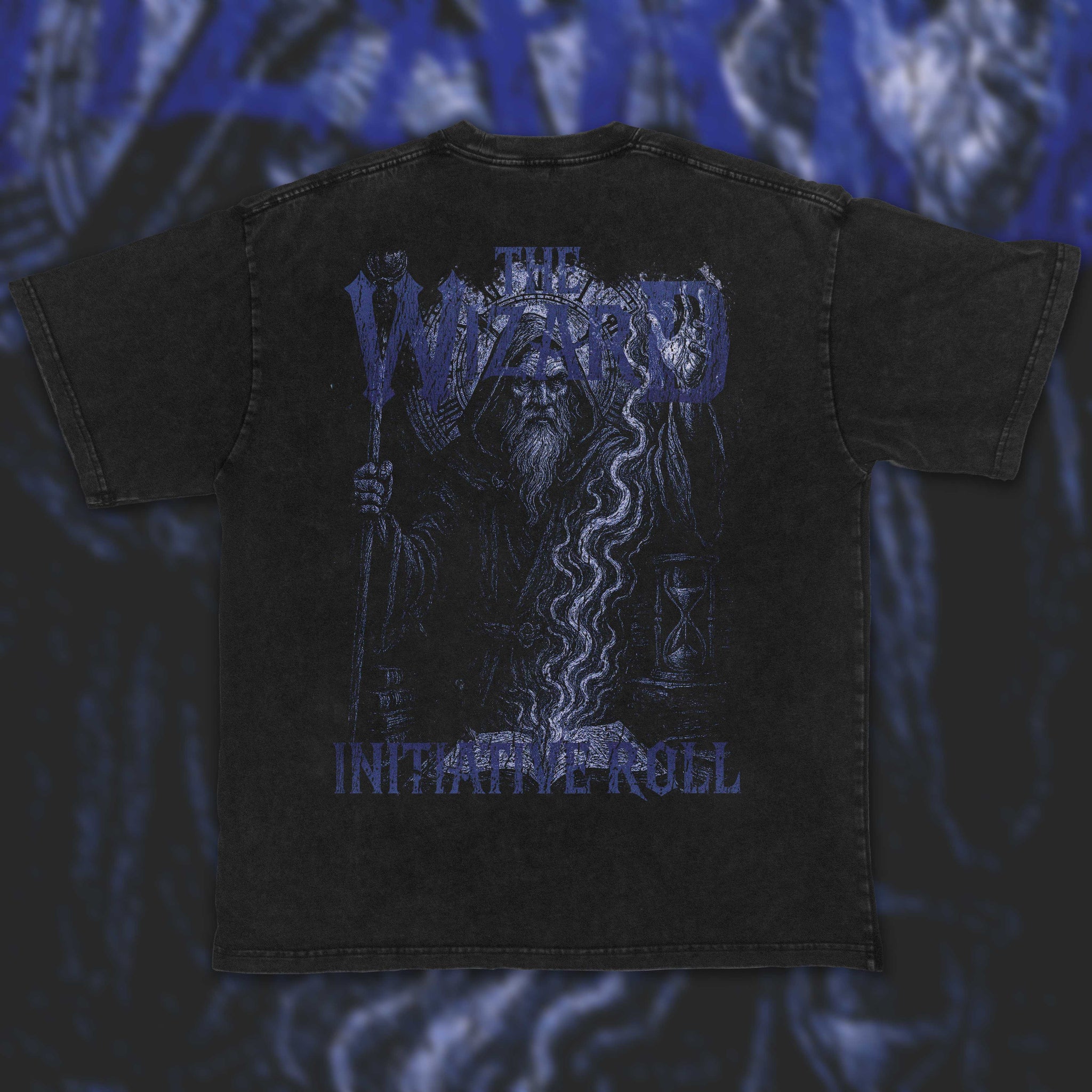 Wizard (Human) | Acid Wash Vintage Tee